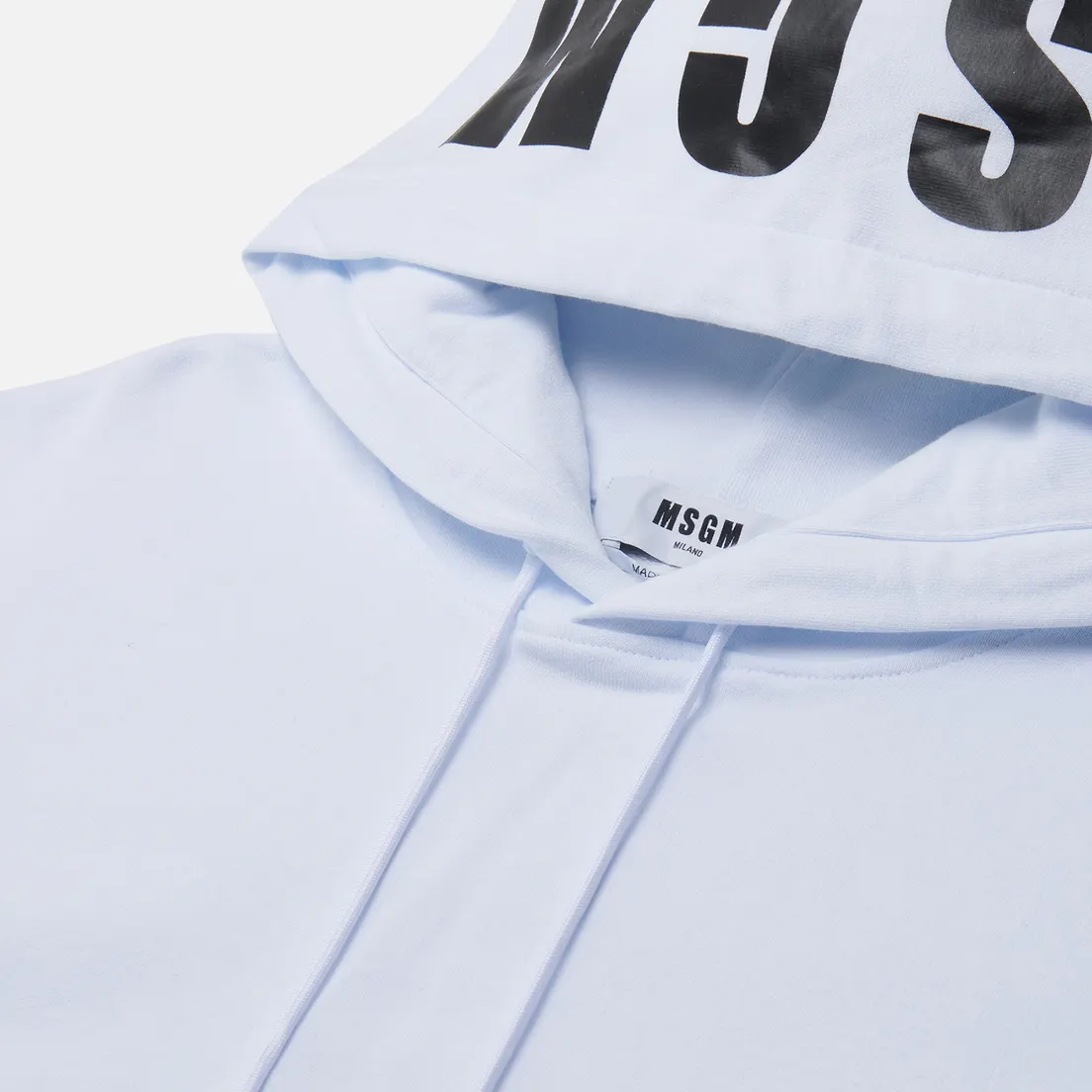 MSGM Мужская толстовка Oversized Maxilogo Unbrushed Hoodie