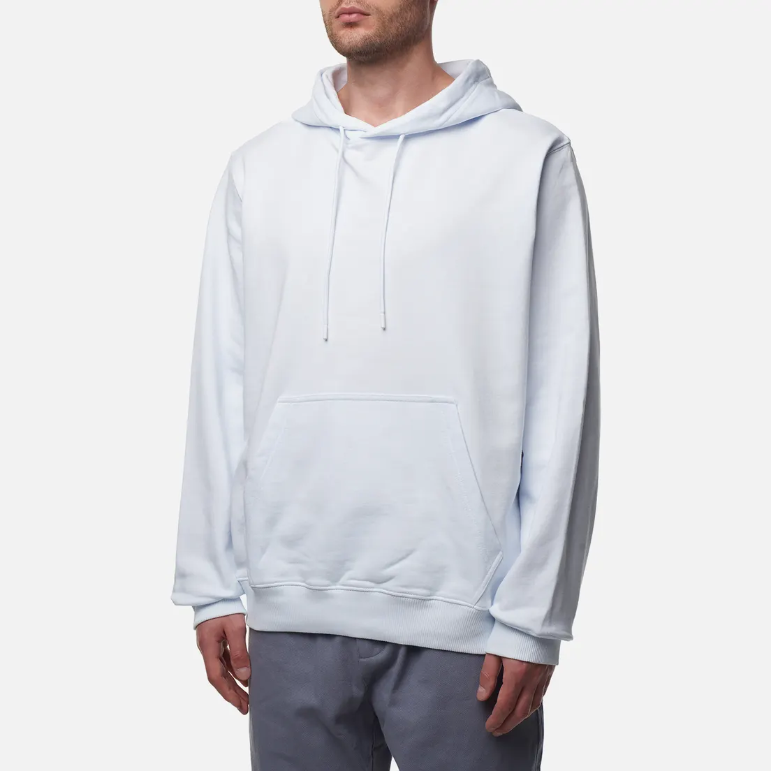 MSGM Мужская толстовка Oversized Maxilogo Unbrushed Hoodie