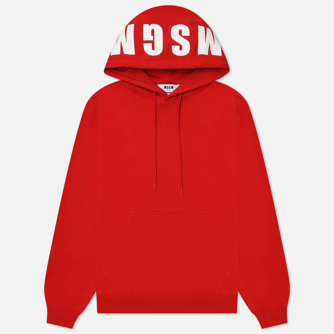 MSGM Мужская толстовка Oversized Maxilogo Unbrushed Hoodie