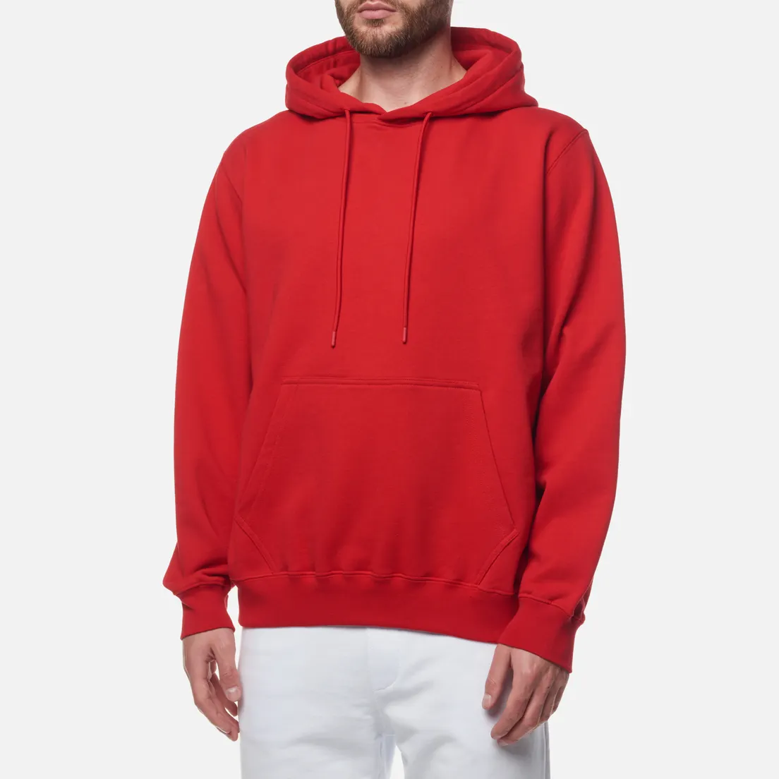 MSGM Мужская толстовка Oversized Maxilogo Unbrushed Hoodie