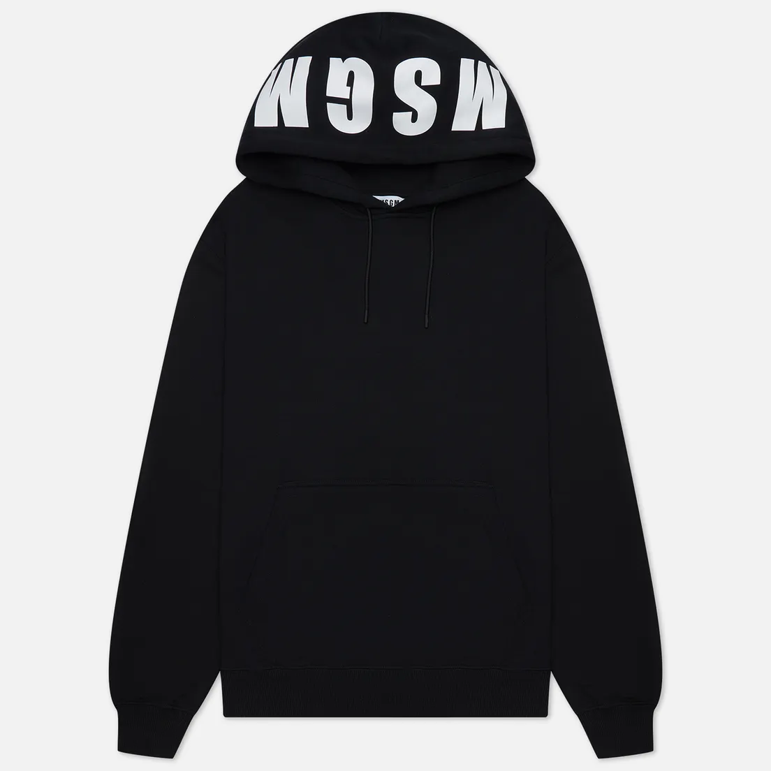 MSGM Мужская толстовка Oversized Maxilogo Unbrushed Hoodie