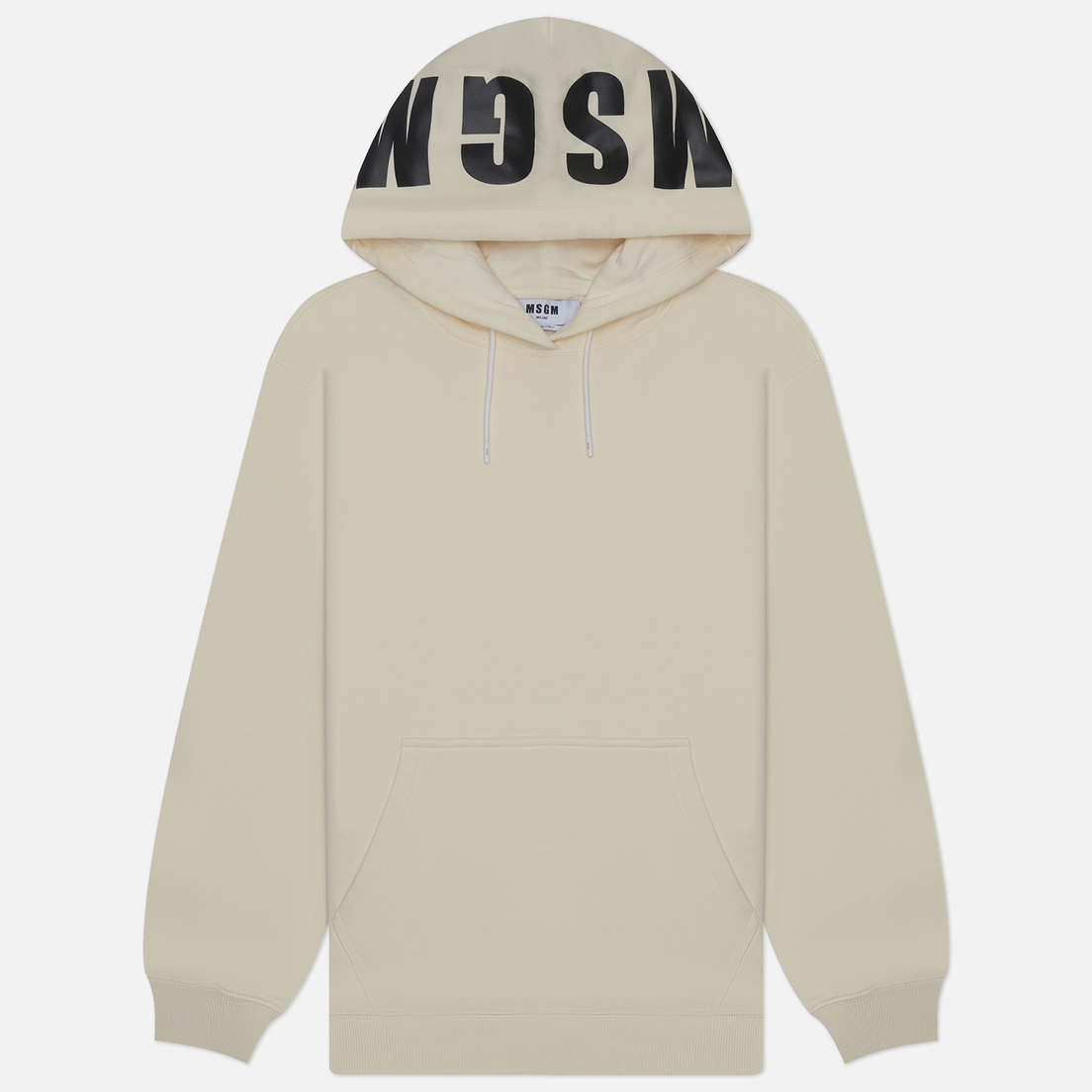 MSGM Мужская толстовка Maxilogo Brushed Hoodie