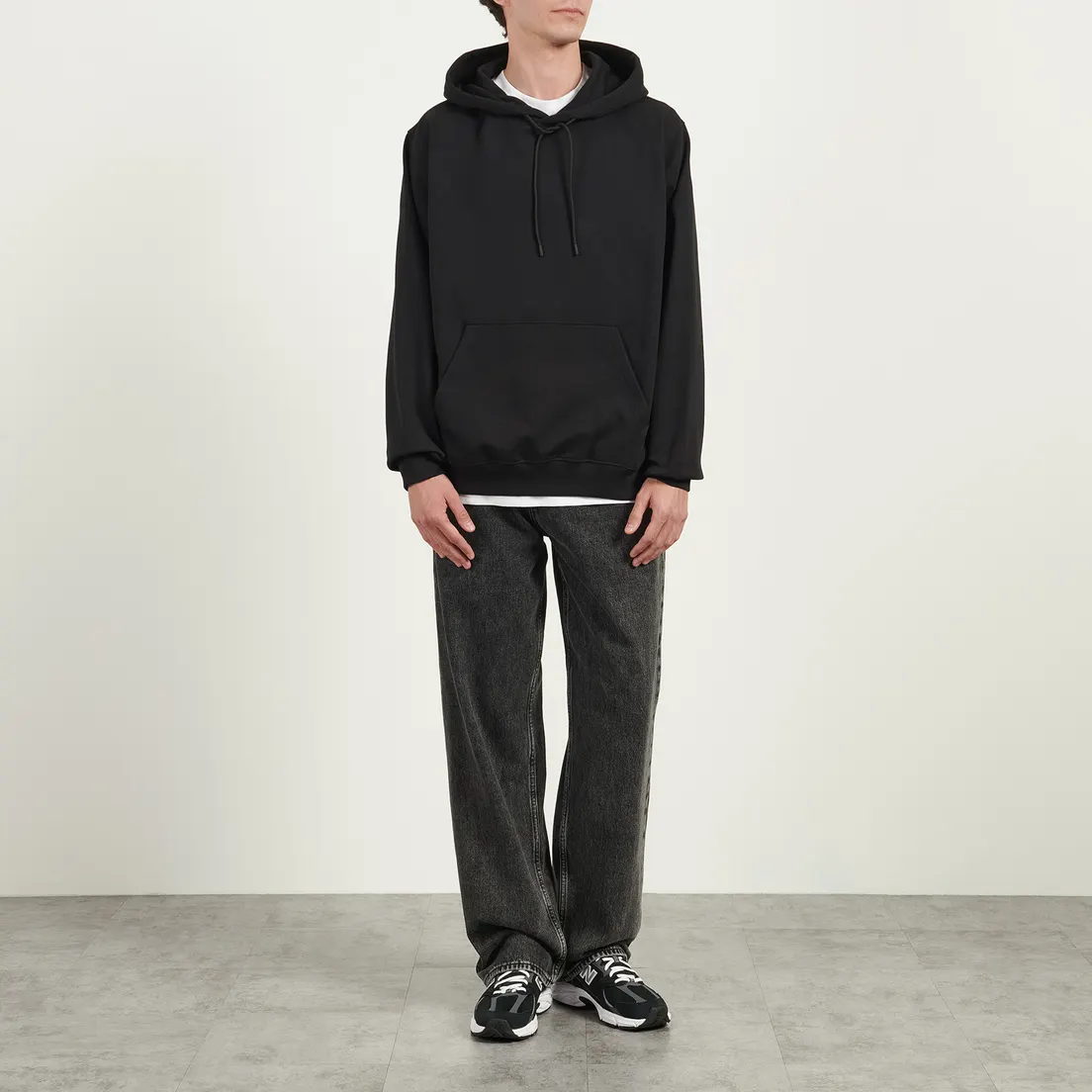 MSGM Мужская толстовка MSGM Maxilogo Print Hoodie
