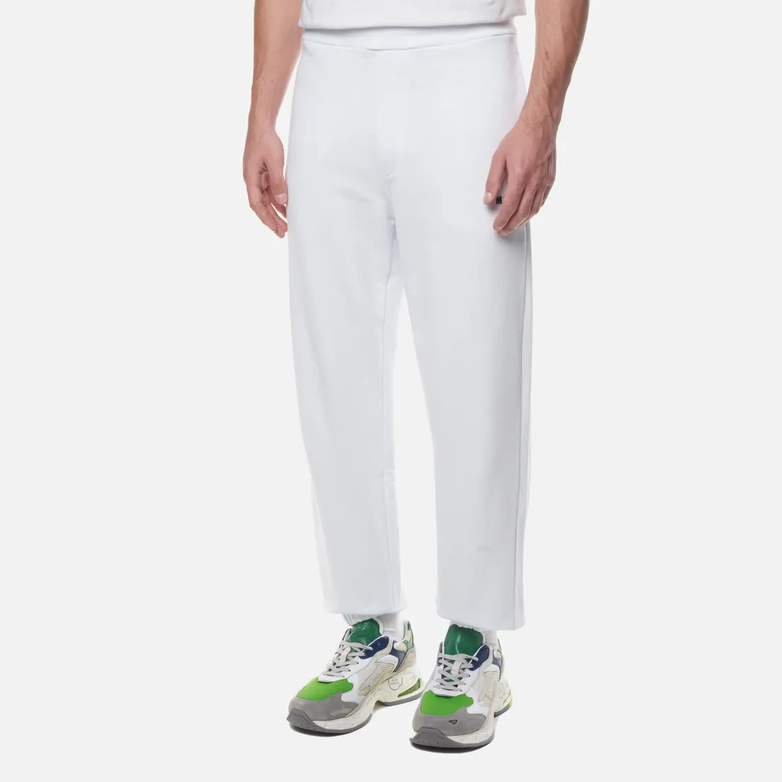 MSGM Мужские брюки Micrologo Basic Unbrushed