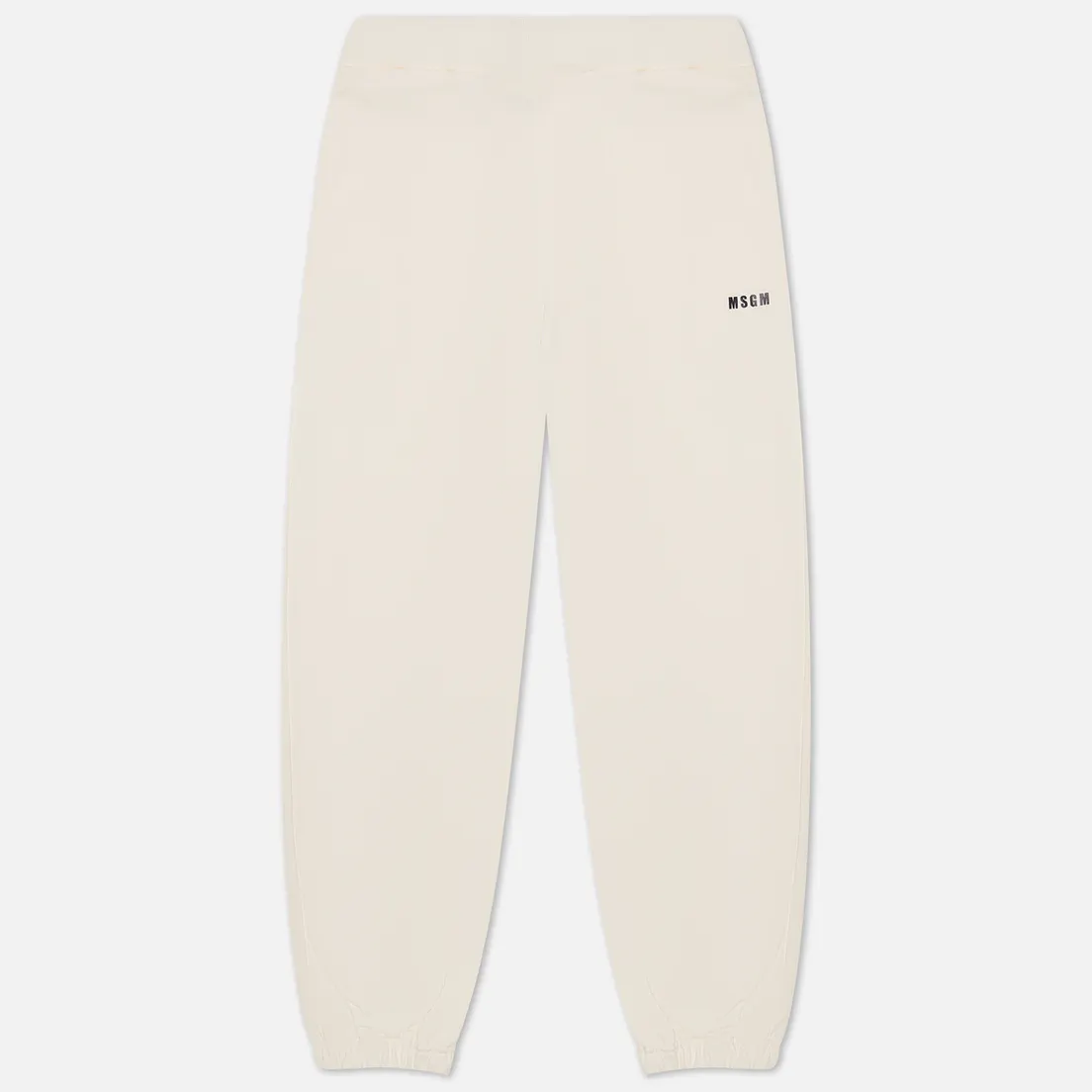 MSGM Мужские брюки Micrologo Basic Unbrushed