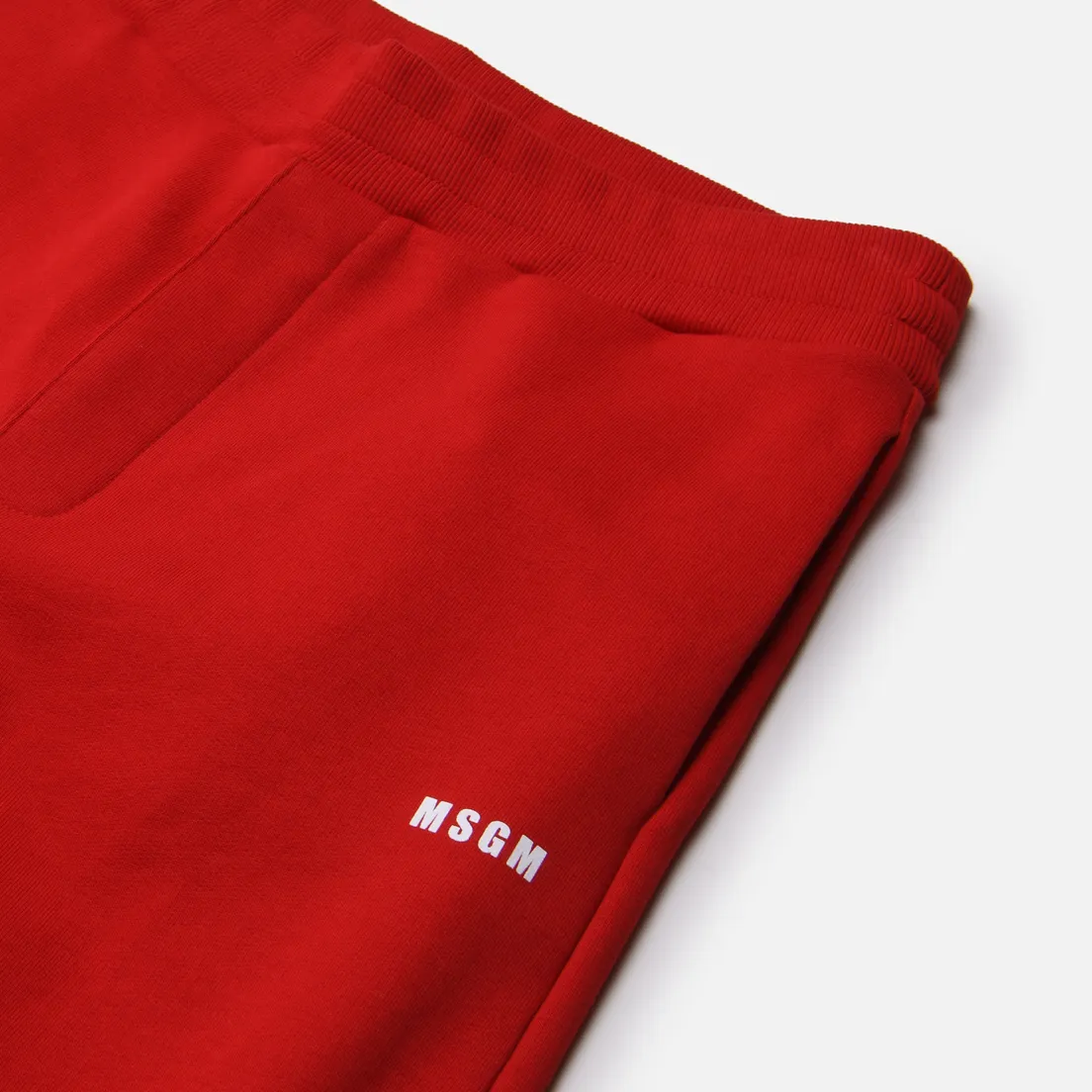 MSGM Мужские брюки Micrologo Basic Unbrushed