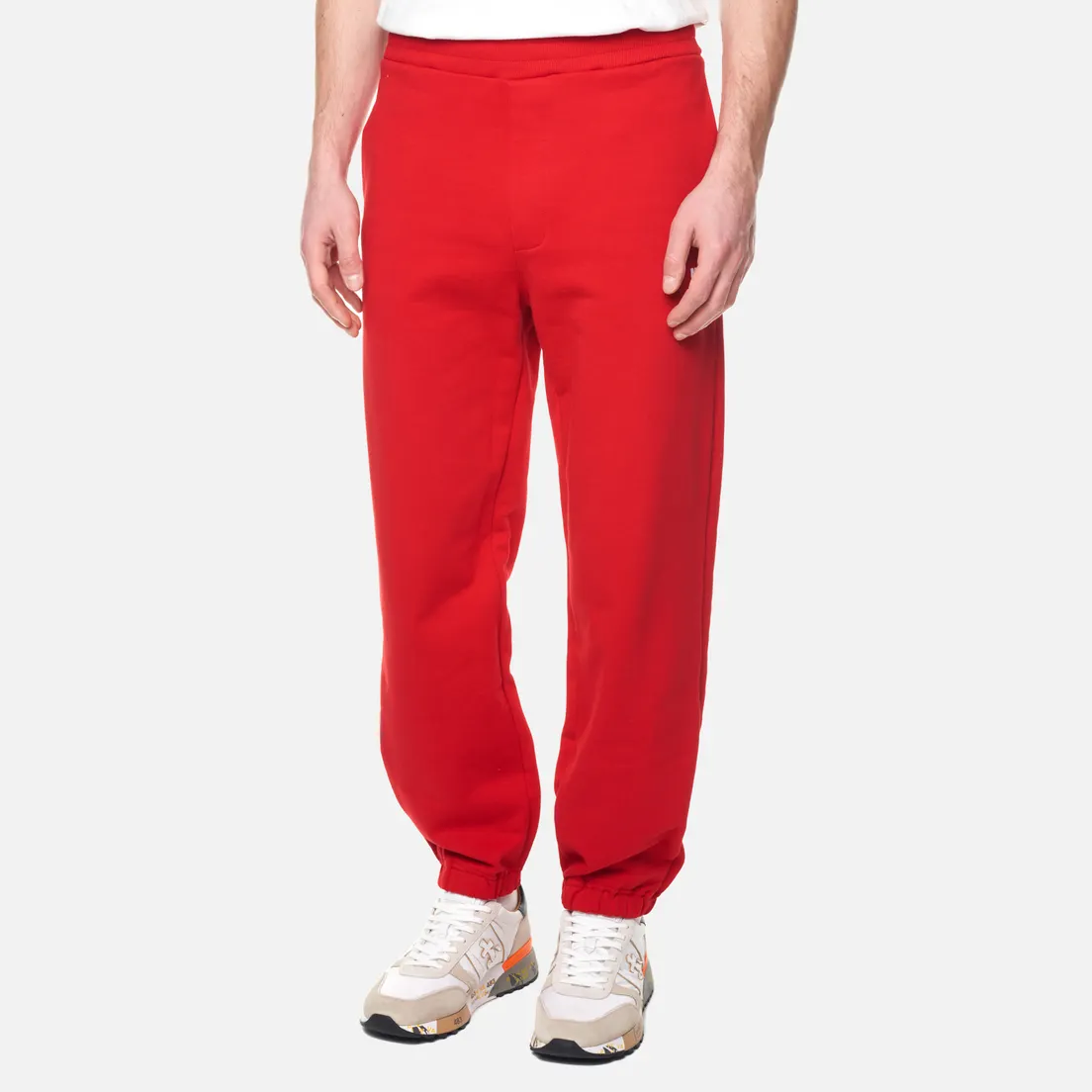 MSGM Мужские брюки Micrologo Basic Unbrushed