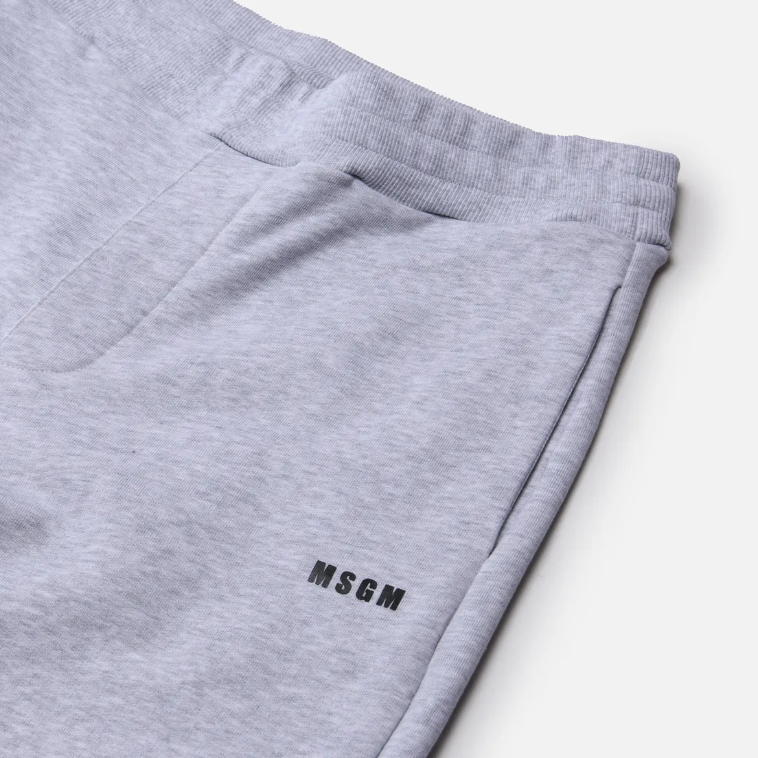 MSGM Мужские брюки Micrologo Basic Unbrushed