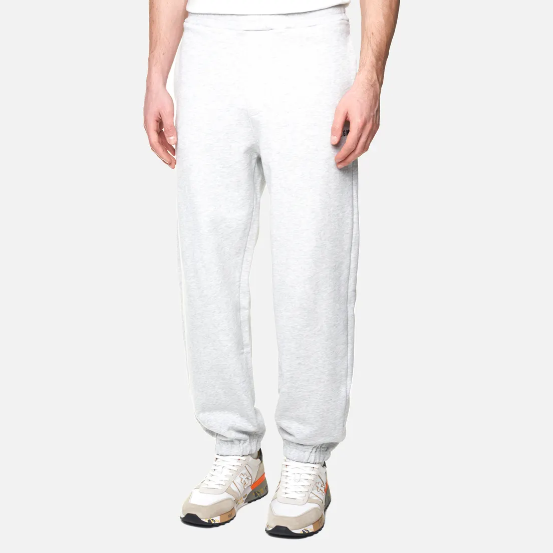 MSGM Мужские брюки Micrologo Basic Unbrushed