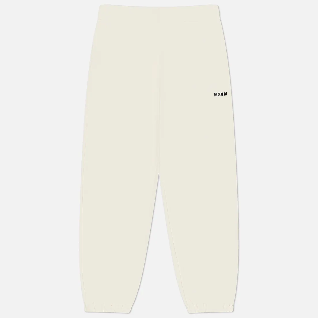 MSGM Мужские брюки Fleece Micrologo Print