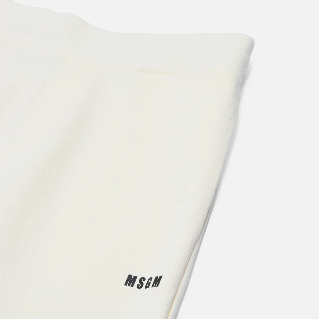 MSGM Мужские брюки Fleece Micrologo Print