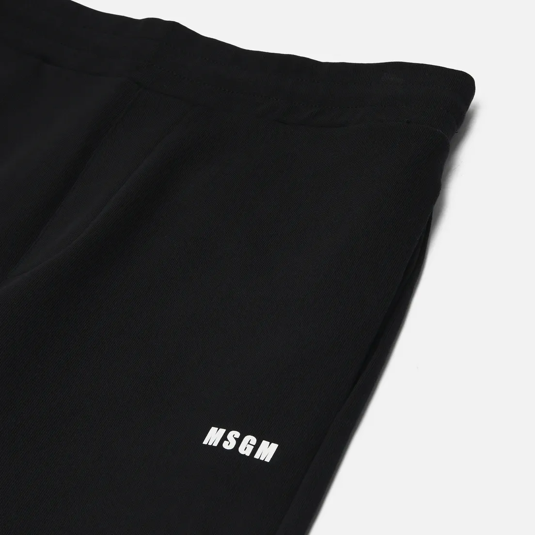 MSGM Мужские брюки Fleece Micrologo Print