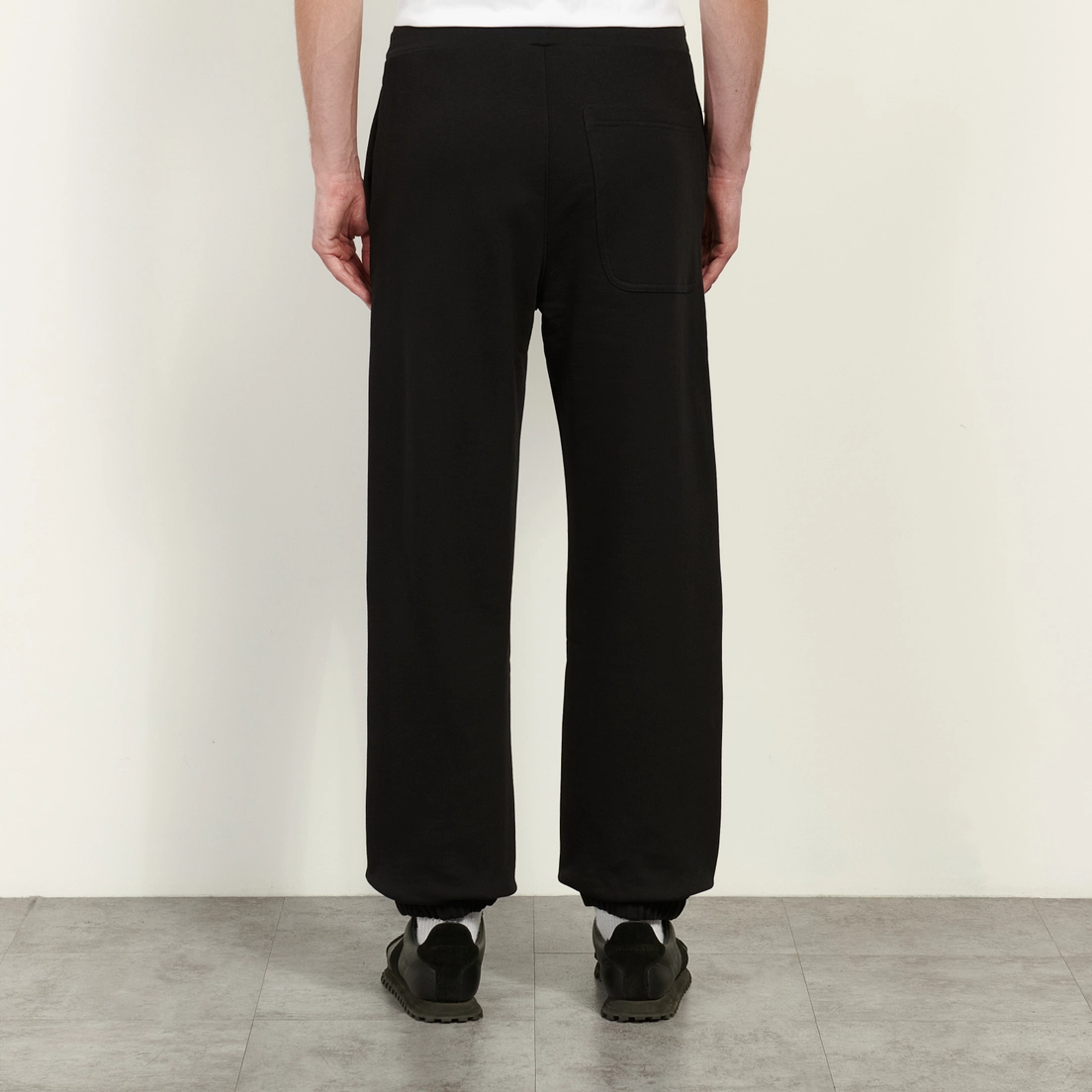 MSGM Мужские брюки Fleece Micrologo Print