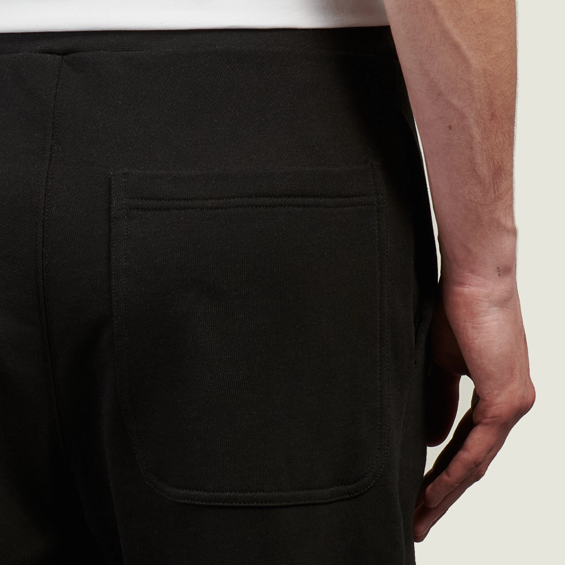 MSGM Мужские брюки Fleece Micrologo Print