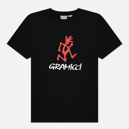 Мужская футболка Gramicci Logo, цвет чёрный, размер XXL