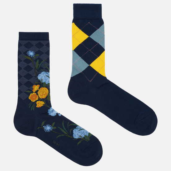 Комплект носков Burlington 2-Pack Gift Navy/Navy