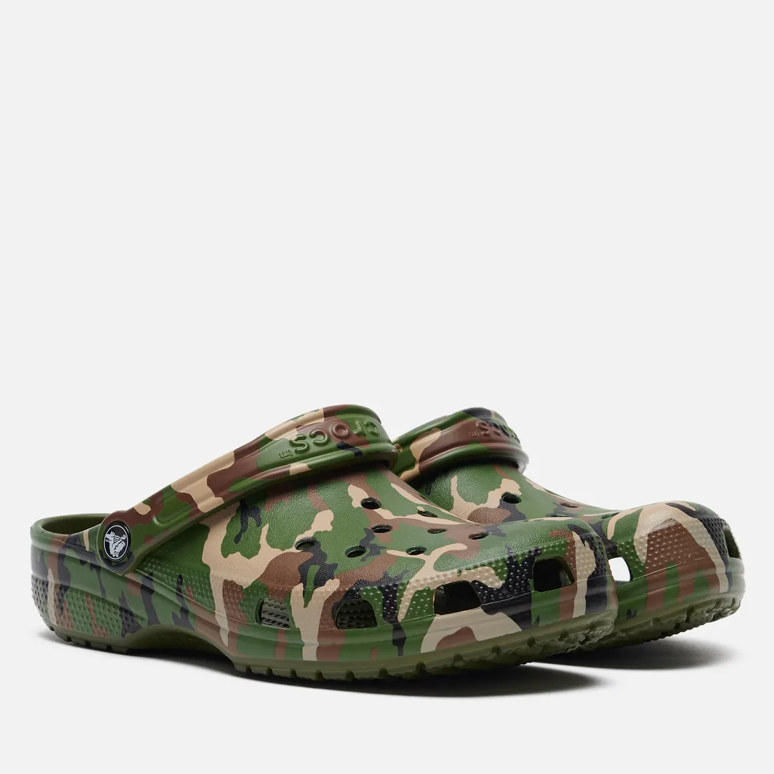 Crocs Сандалии Classic Printed Camo Clog