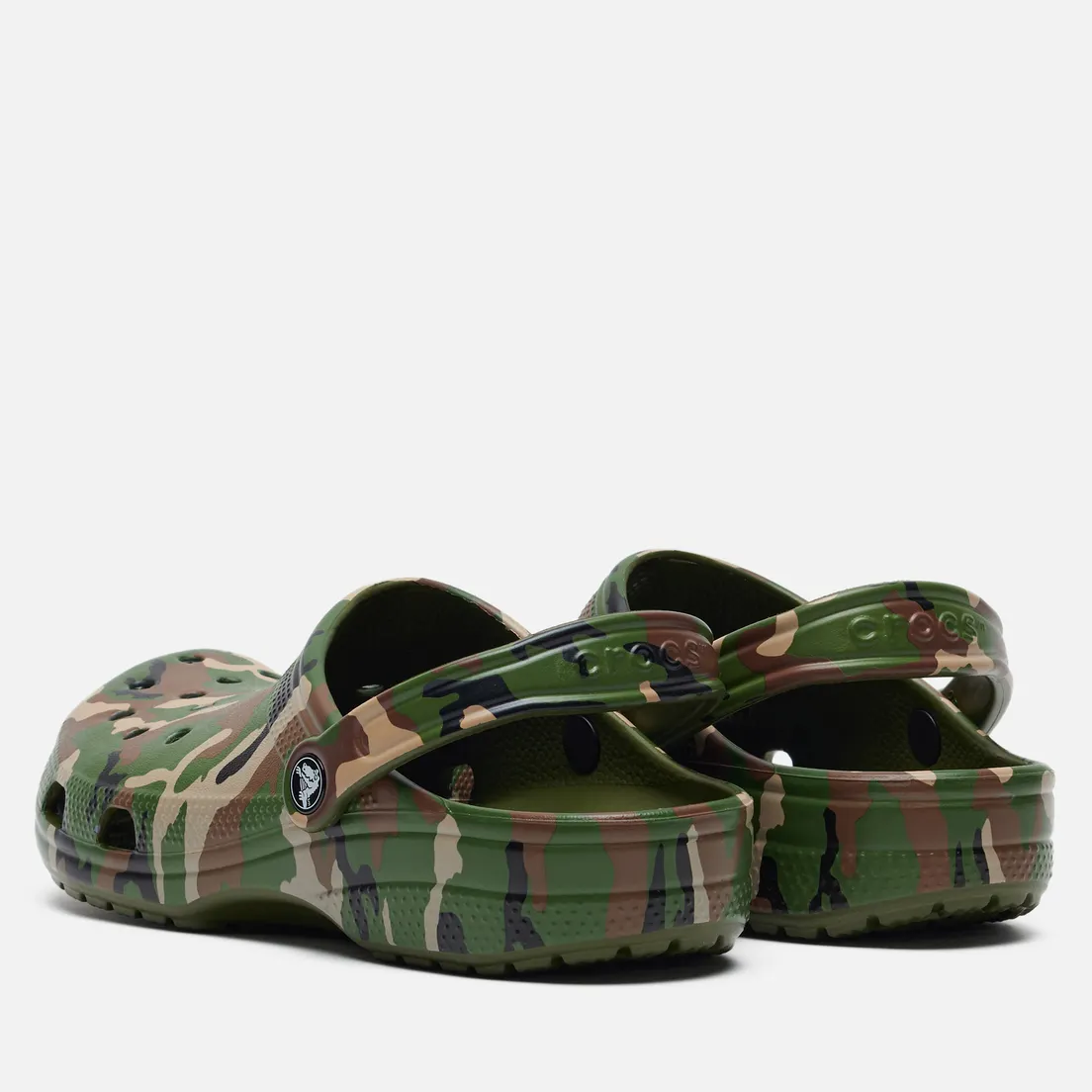 Crocs Сандалии Classic Printed Camo Clog