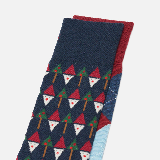 Комплект носков Burlington, цвет комбинированный, размер 40-46 20673-0020 X-Mas Gift Box 2-Pack - фото 2