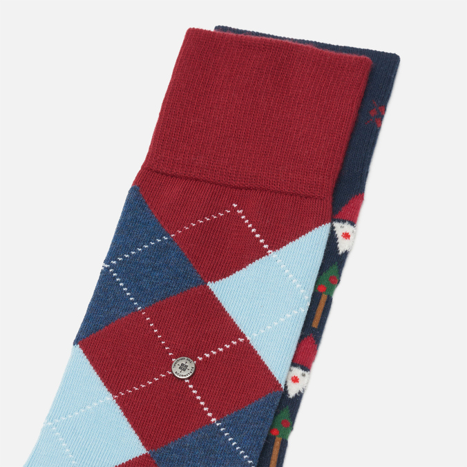 Комплект носков Burlington, цвет комбинированный, размер 40-46 20673-0020 X-Mas Gift Box 2-Pack - фото 3