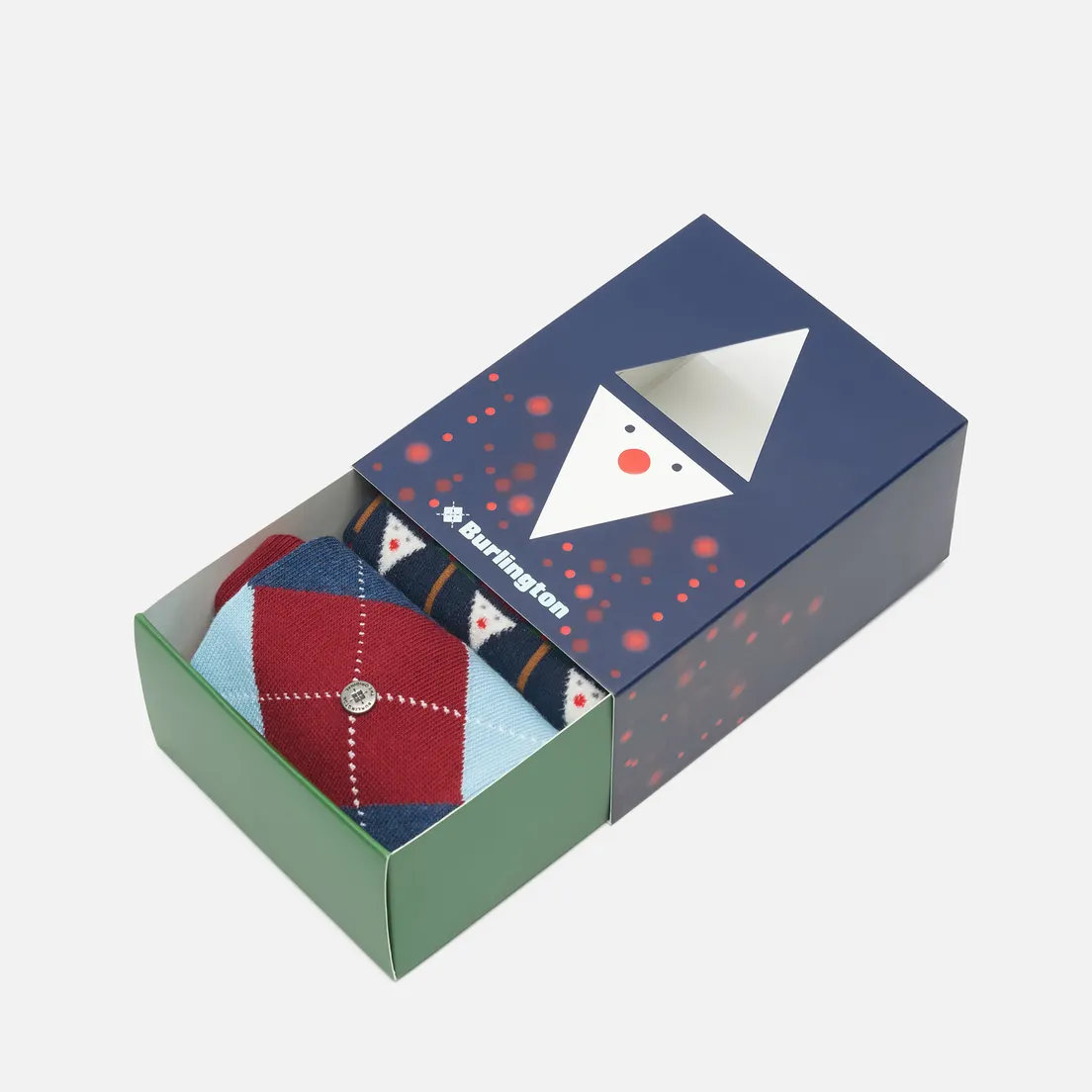 Burlington Комплект носков X-Mas Gift Box 2-Pack