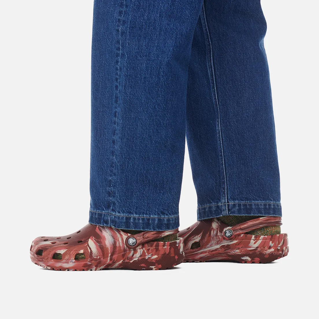 Crocs Сандалии Classic Marbled Clog