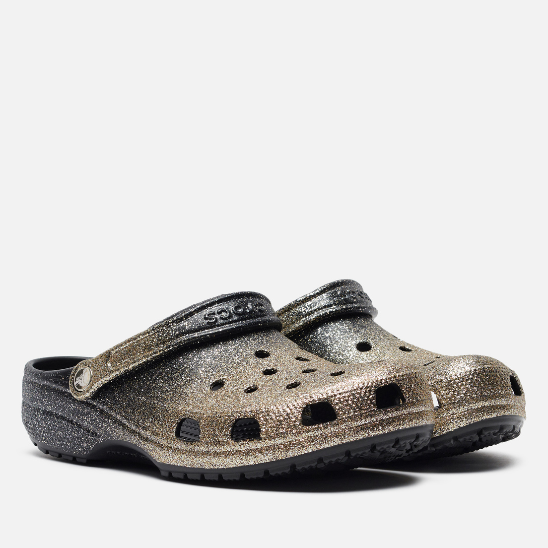 Crocs Мужские сандалии Classic Ombre Glitter Clog