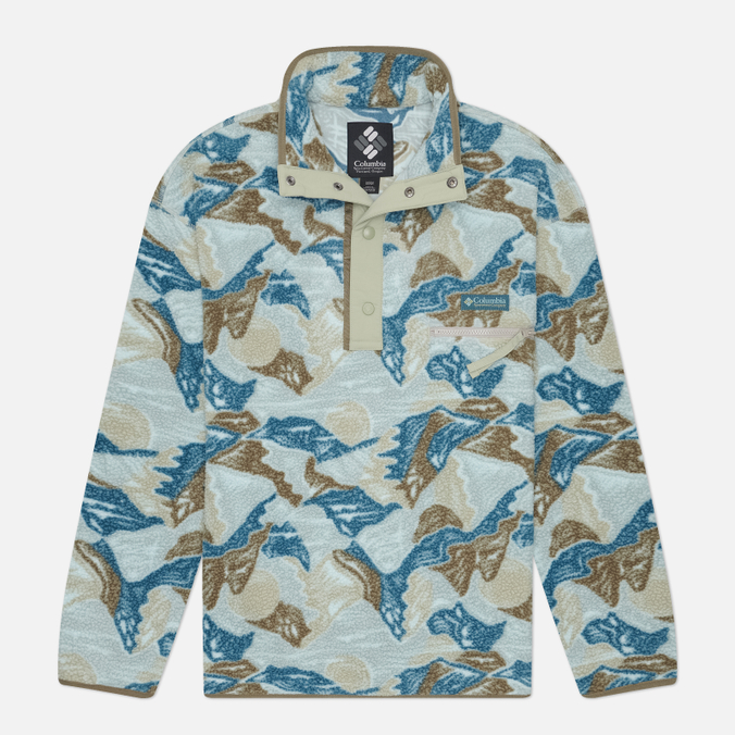 Мужская толстовка Columbia Sportswear Helvetia II Printed Half Snap Fleece