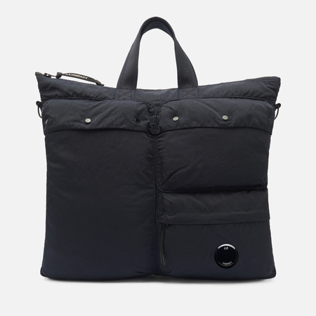 Сумка C.P. Company Nylon B Tote Pocket Lens, цвет синий