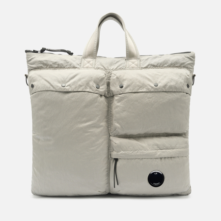 Сумка C.P. Company Nylon B Tote Pocket Lens, цвет серый