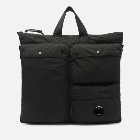 Сумка C.P. Company Nylon B Tote Pocket Lens, цвет чёрный