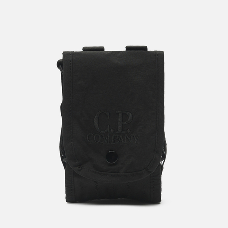 Сумка C.P. Company Plain Paper Touch Mixed Garment Dyed, цвет чёрный