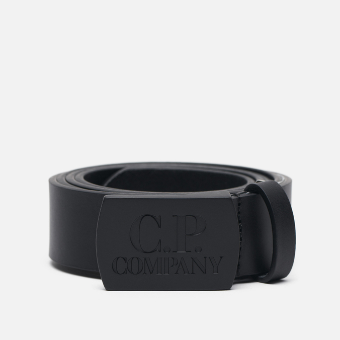 Ремень C.P. Company Leather Logo Adjustable