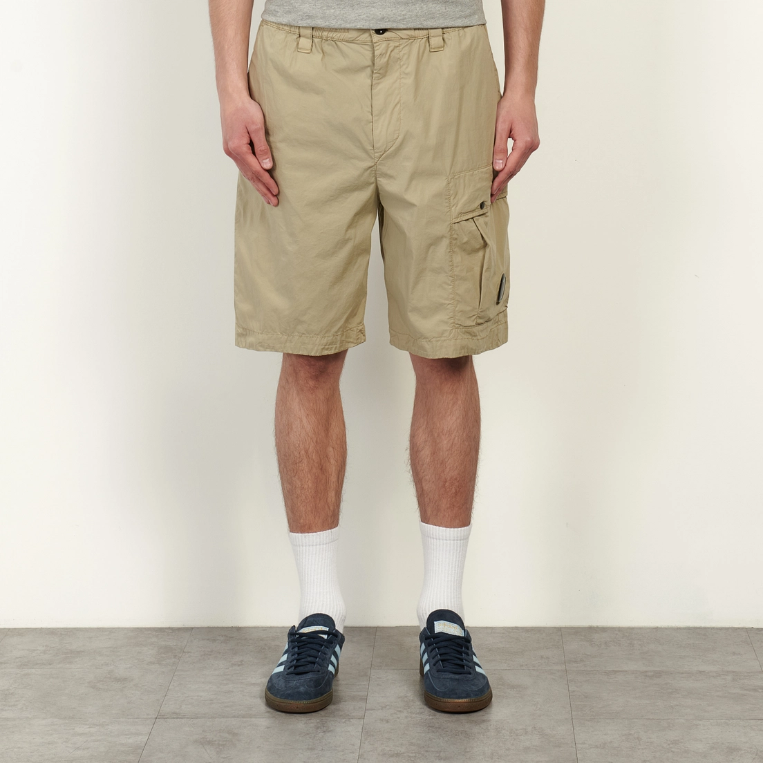 C.P. Company Мужские шорты 50 Fili Stretch Loose Lens Cargo