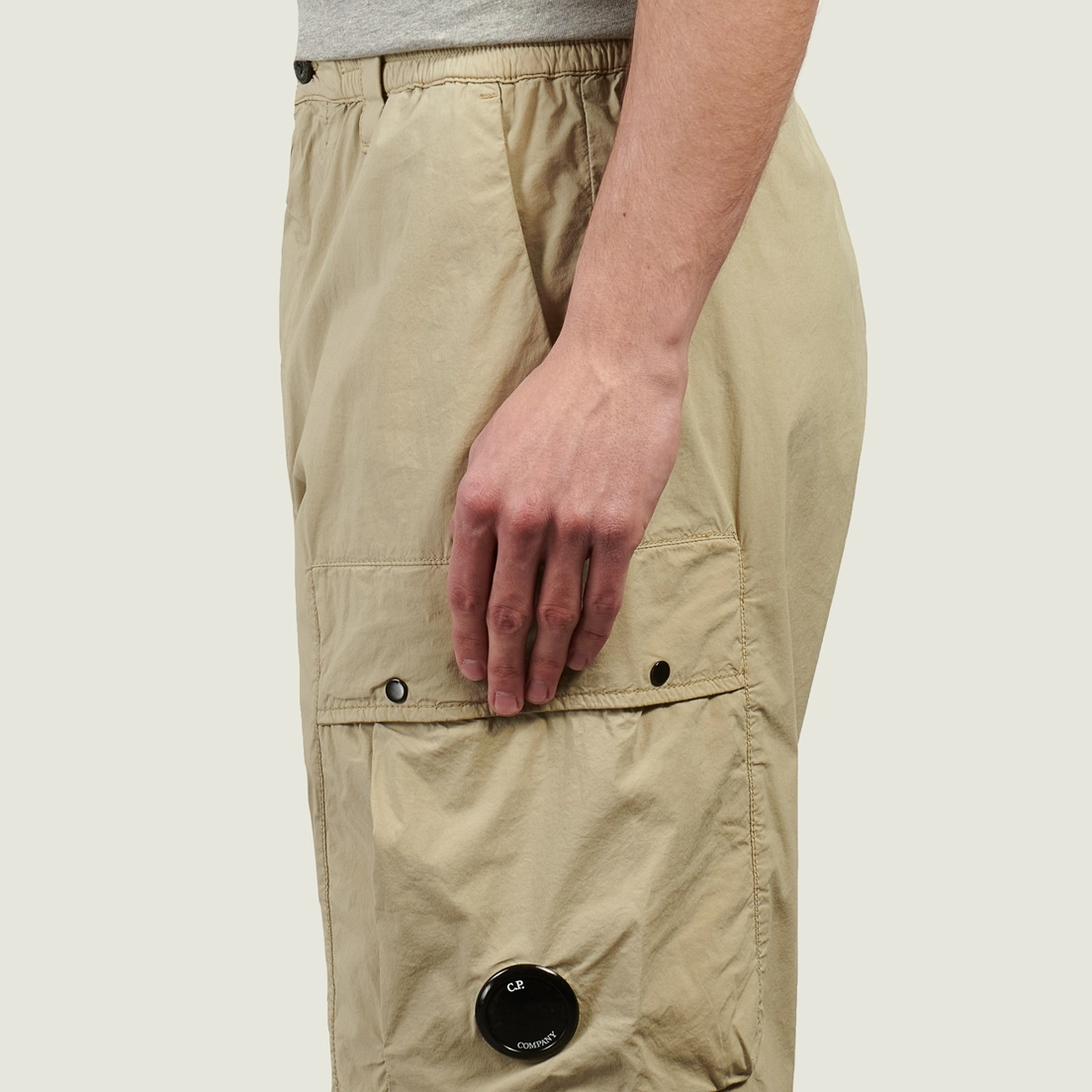 C.P. Company Мужские шорты 50 Fili Stretch Loose Lens Cargo