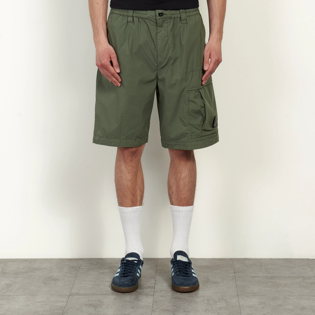 C.P. Company Мужские шорты 50 Fili Stretch Loose Lens Cargo