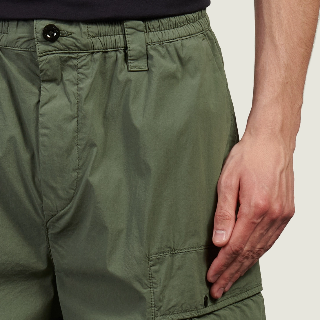 C.P. Company Мужские шорты 50 Fili Stretch Loose Lens Cargo