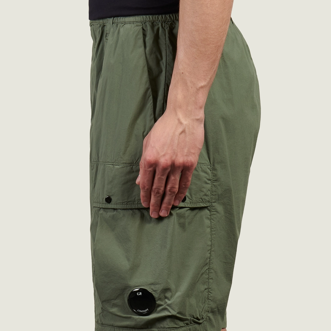 C.P. Company Мужские шорты 50 Fili Stretch Loose Lens Cargo