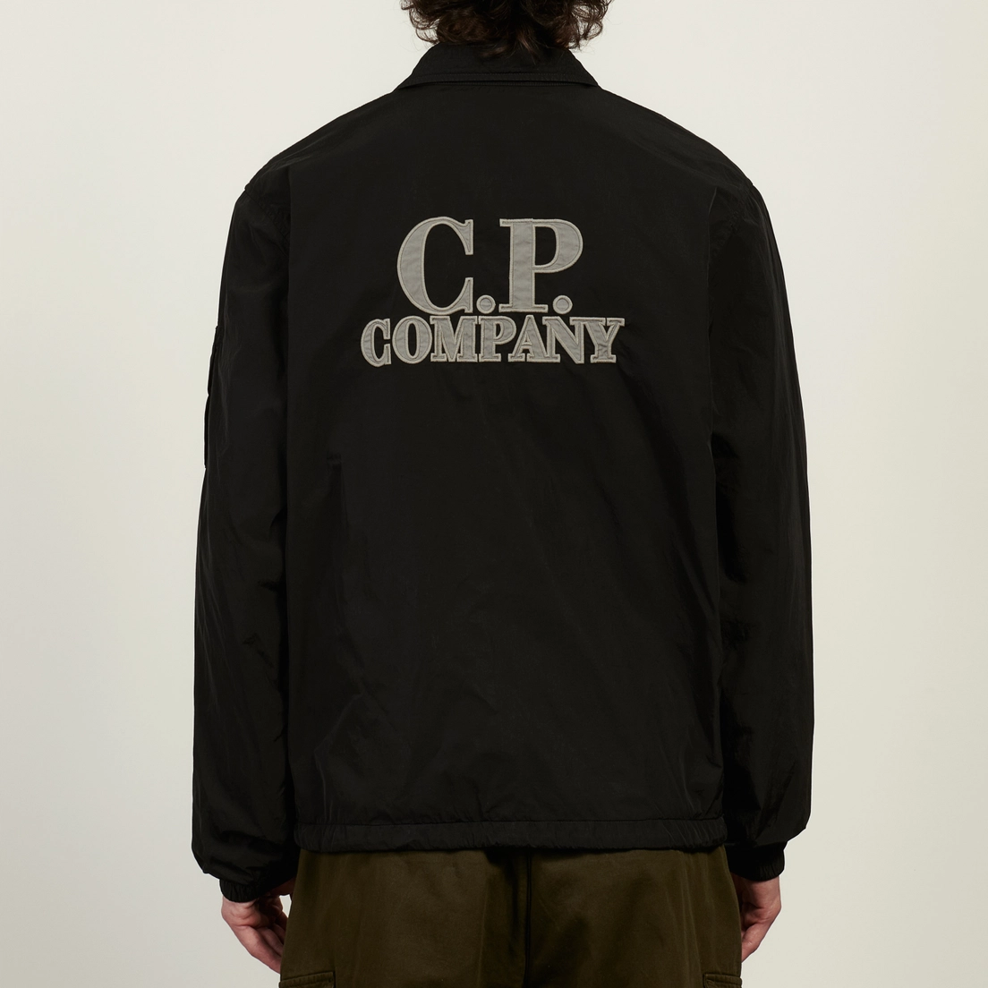C.P. Company Мужская рубашка Chrome-R Zipped Lens Overshirt
