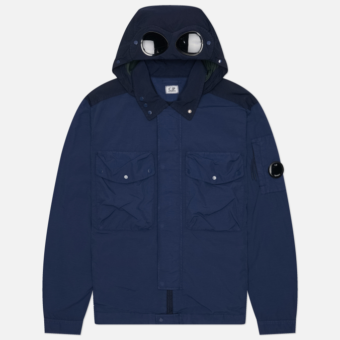 Мужская рубашка C.P. Company Flatt Nylon Mixed Goggle Overshirt