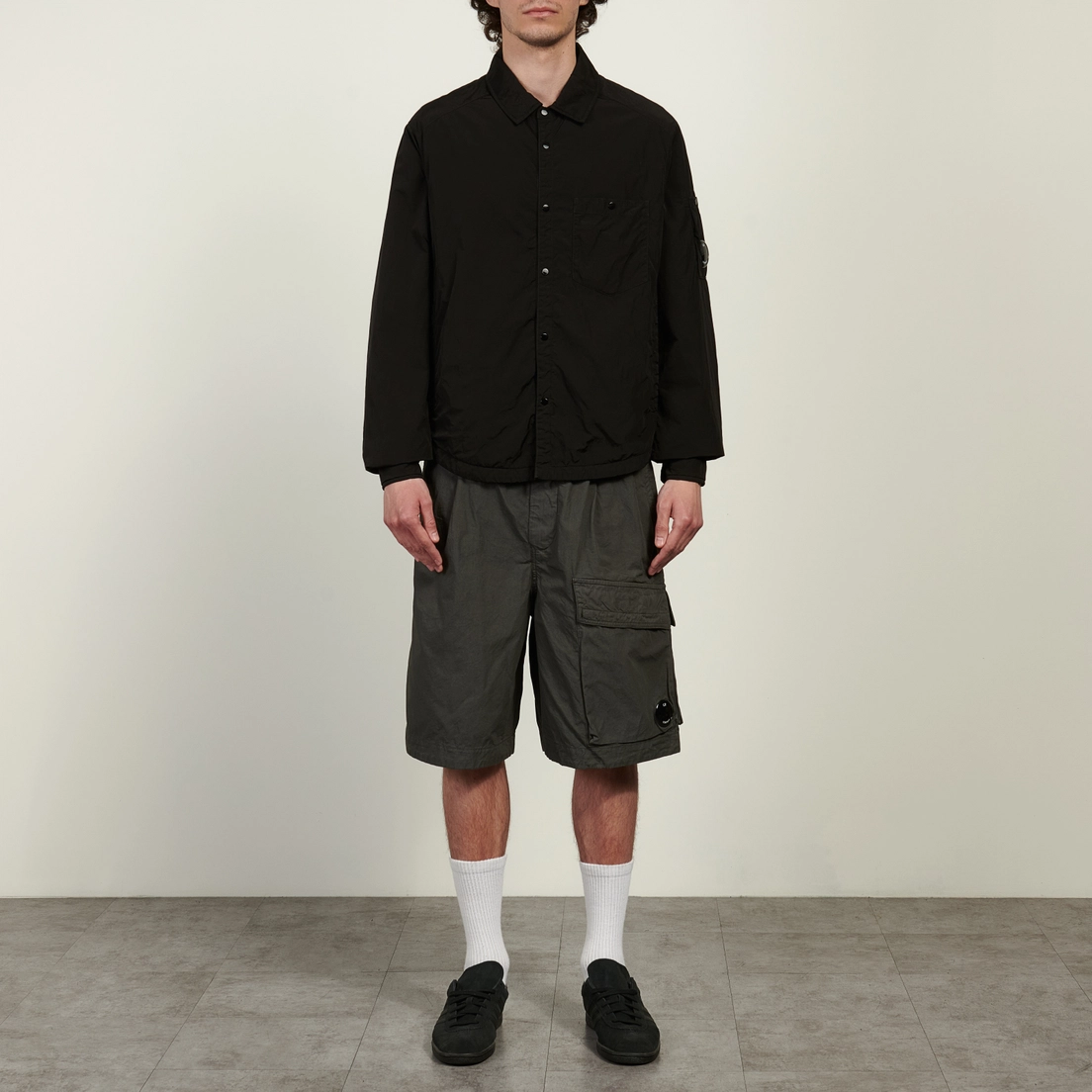 C.P. Company Мужская рубашка Chrome-R Padded Lens Overshirt