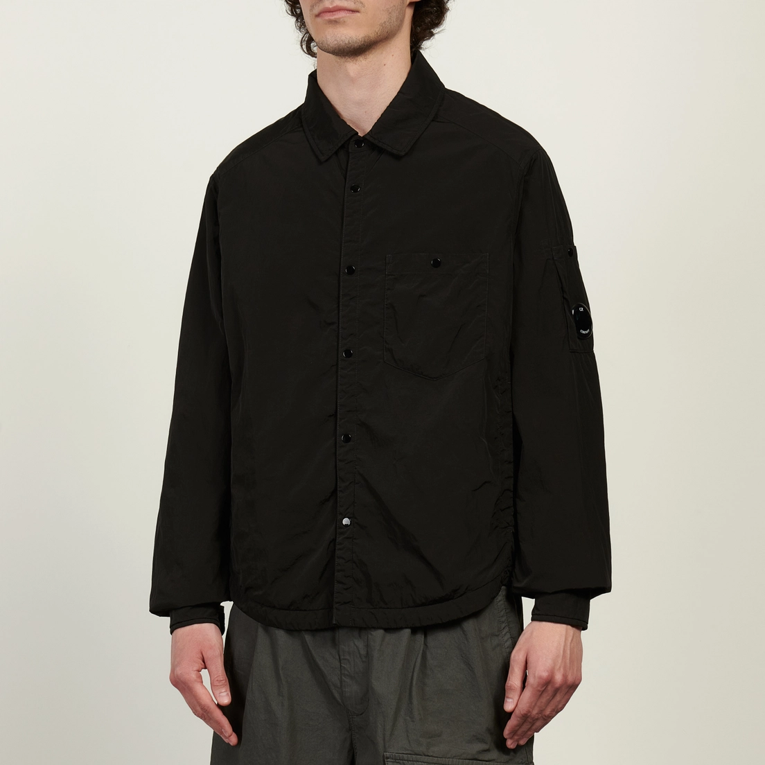 C.P. Company Мужская рубашка Chrome-R Padded Lens Overshirt