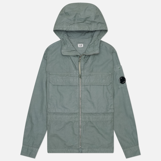 Мужская рубашка C.P. Company Micro-Reps Hooded Lens
