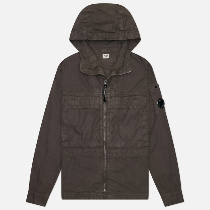 Мужская рубашка C.P. Company Micro-Reps Hooded Lens