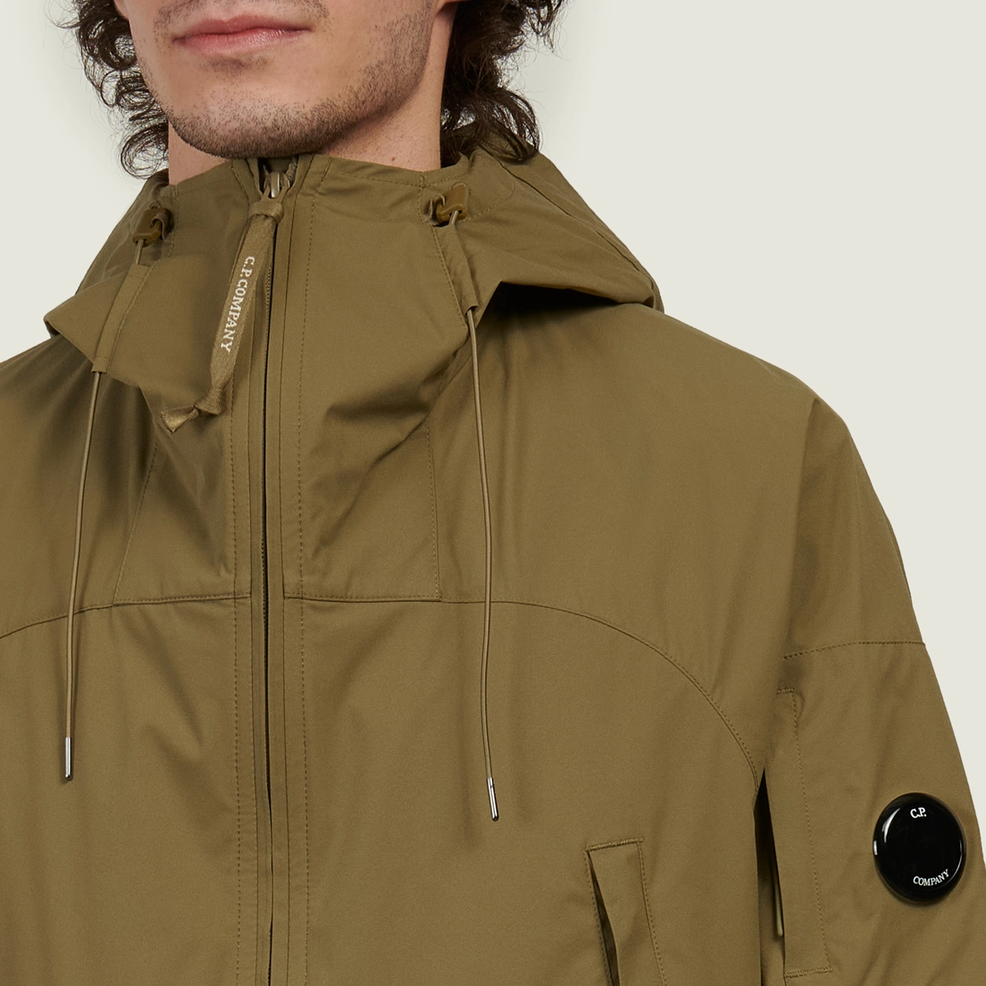 C.P. Company Мужская куртка ветровка Pro-Tek Hooded Lens