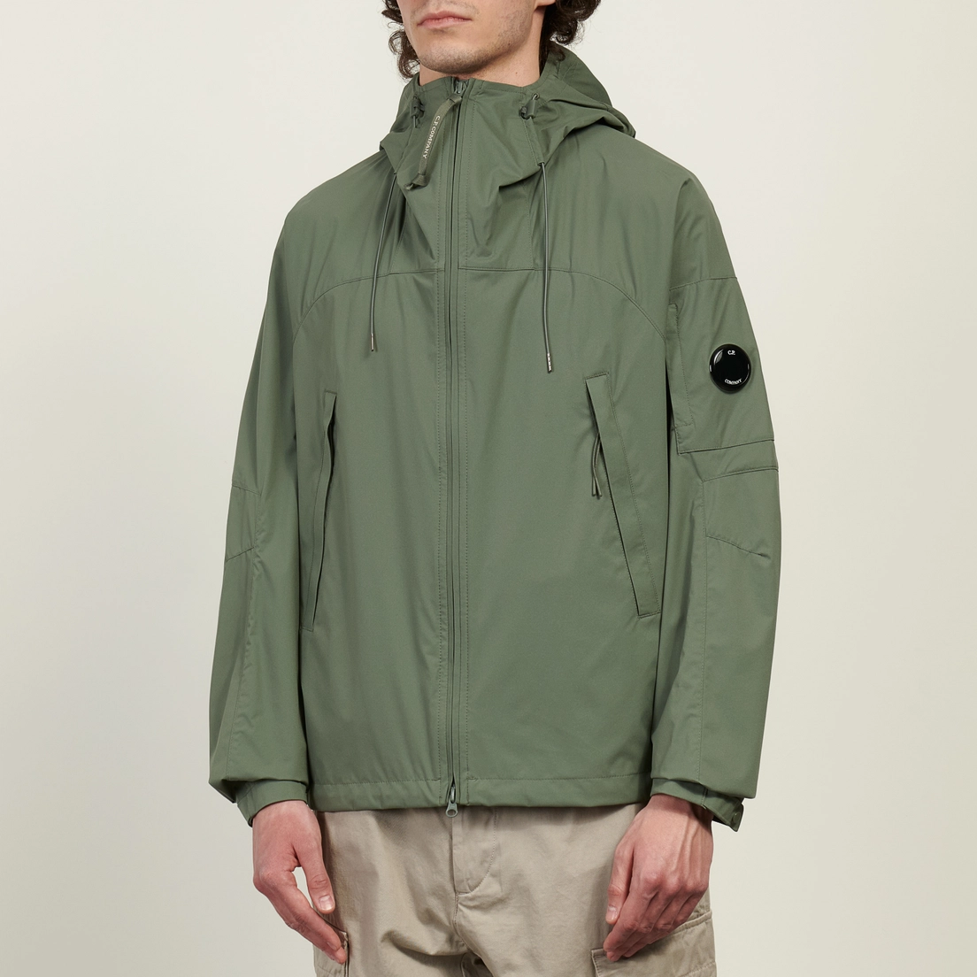 C.P. Company Мужская куртка ветровка Pro-Tek Hooded Lens