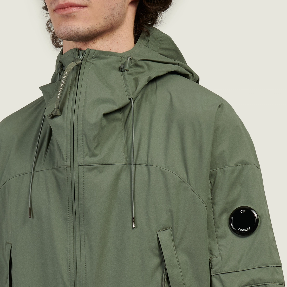 C.P. Company Мужская куртка ветровка Pro-Tek Hooded Lens