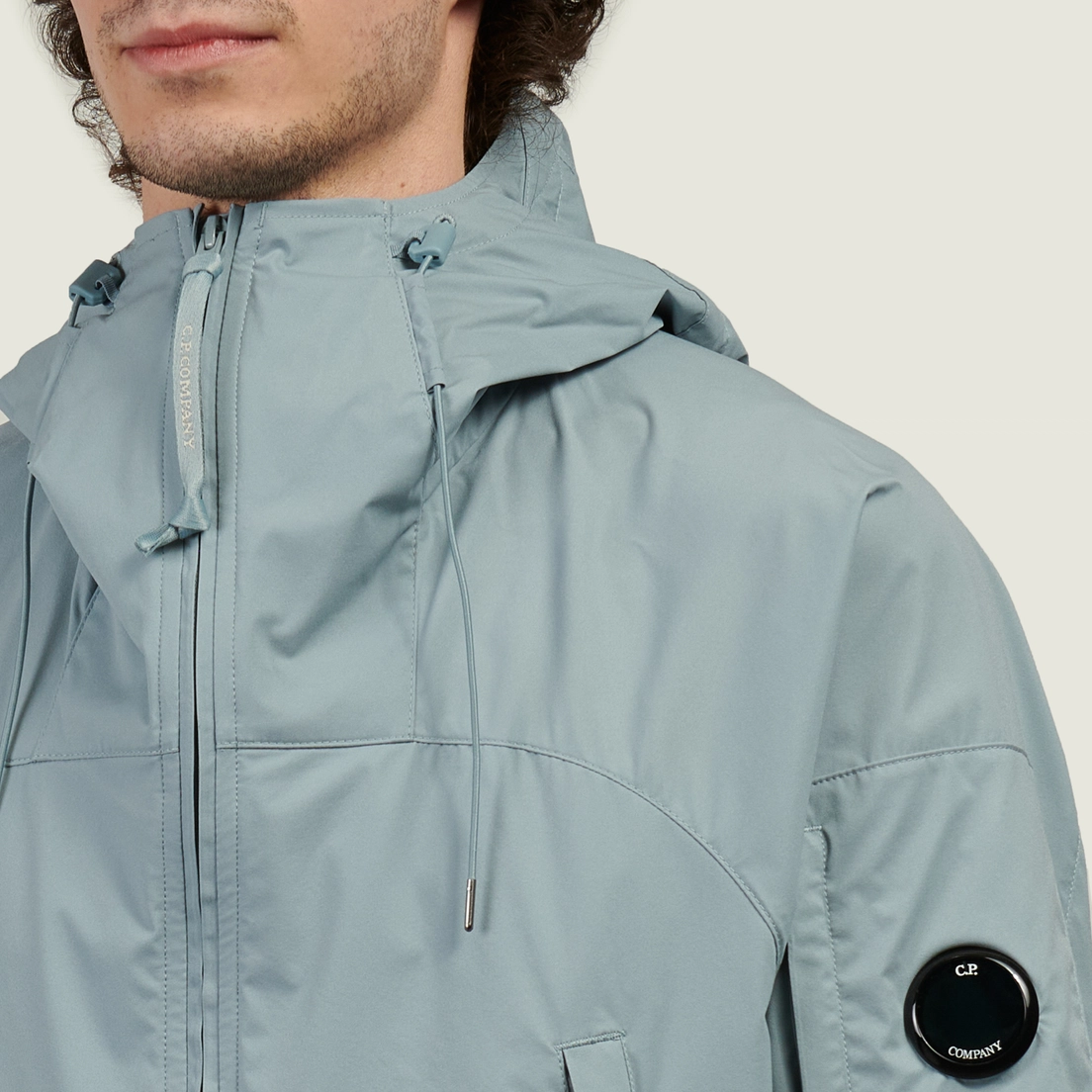 C.P. Company Мужская куртка ветровка Pro-Tek Hooded Lens