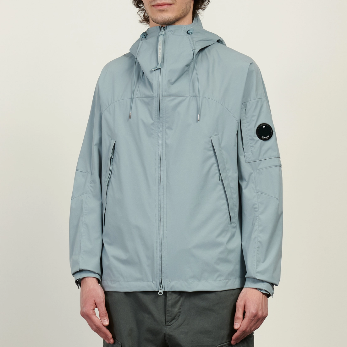 C.P. Company Мужская куртка ветровка Pro-Tek Hooded Lens