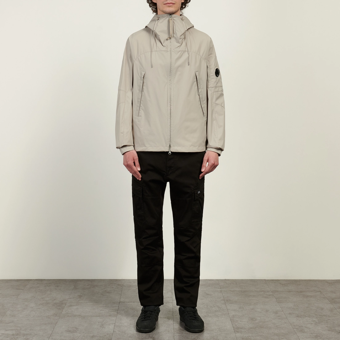 C.P. Company Мужская куртка ветровка Pro-Tek Hooded Lens